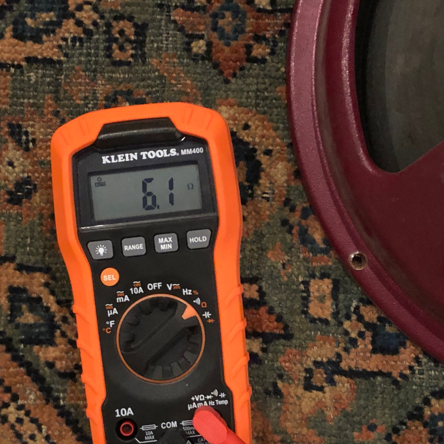 1970s McKenzie 12" Guitar Speaker - Park / Marshall