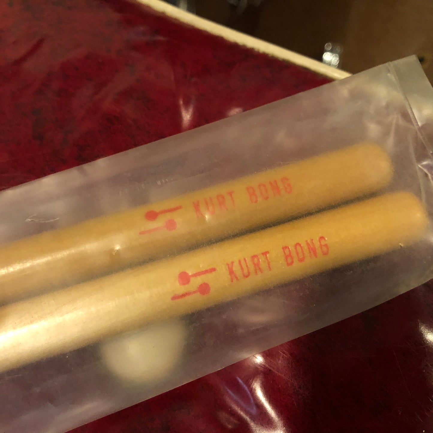 Vintage N.O.S. Sonor Kurt Bong Wood Tip Drum Sticks