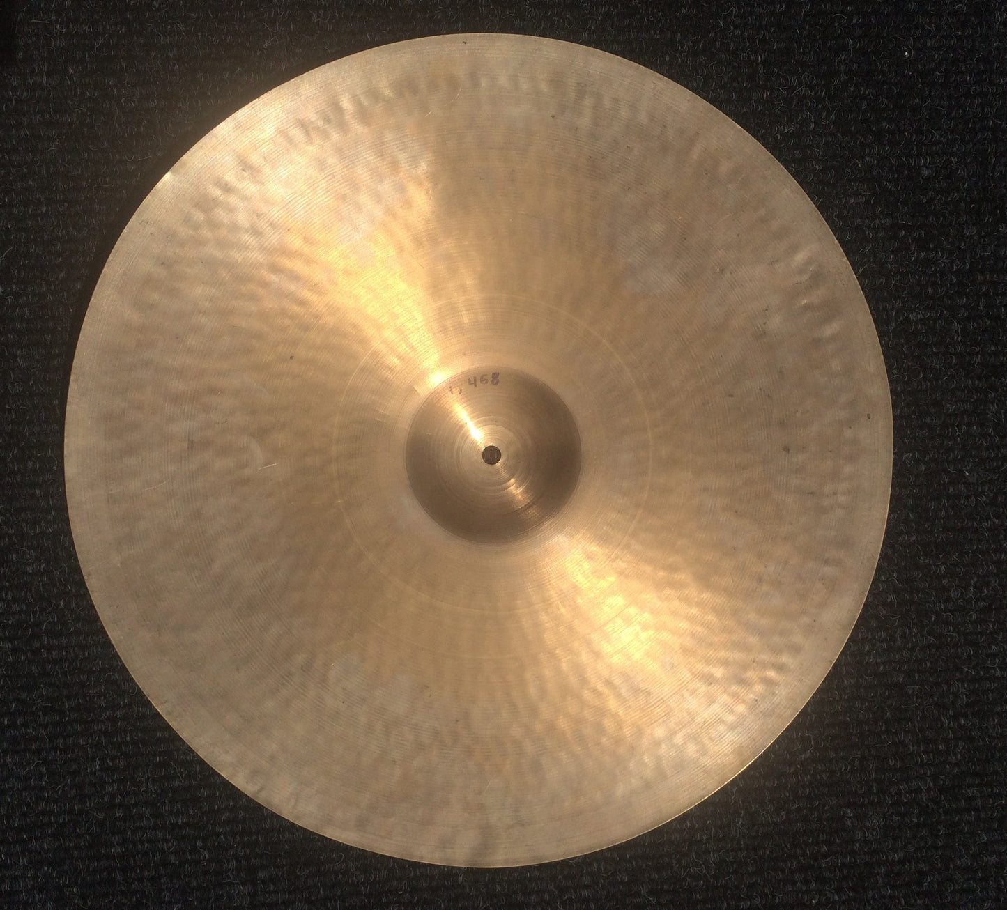 18" Vintage Early-Mid 1940's Zildjian A Crash-Ride Cymbal 1468g - Inventory # 161