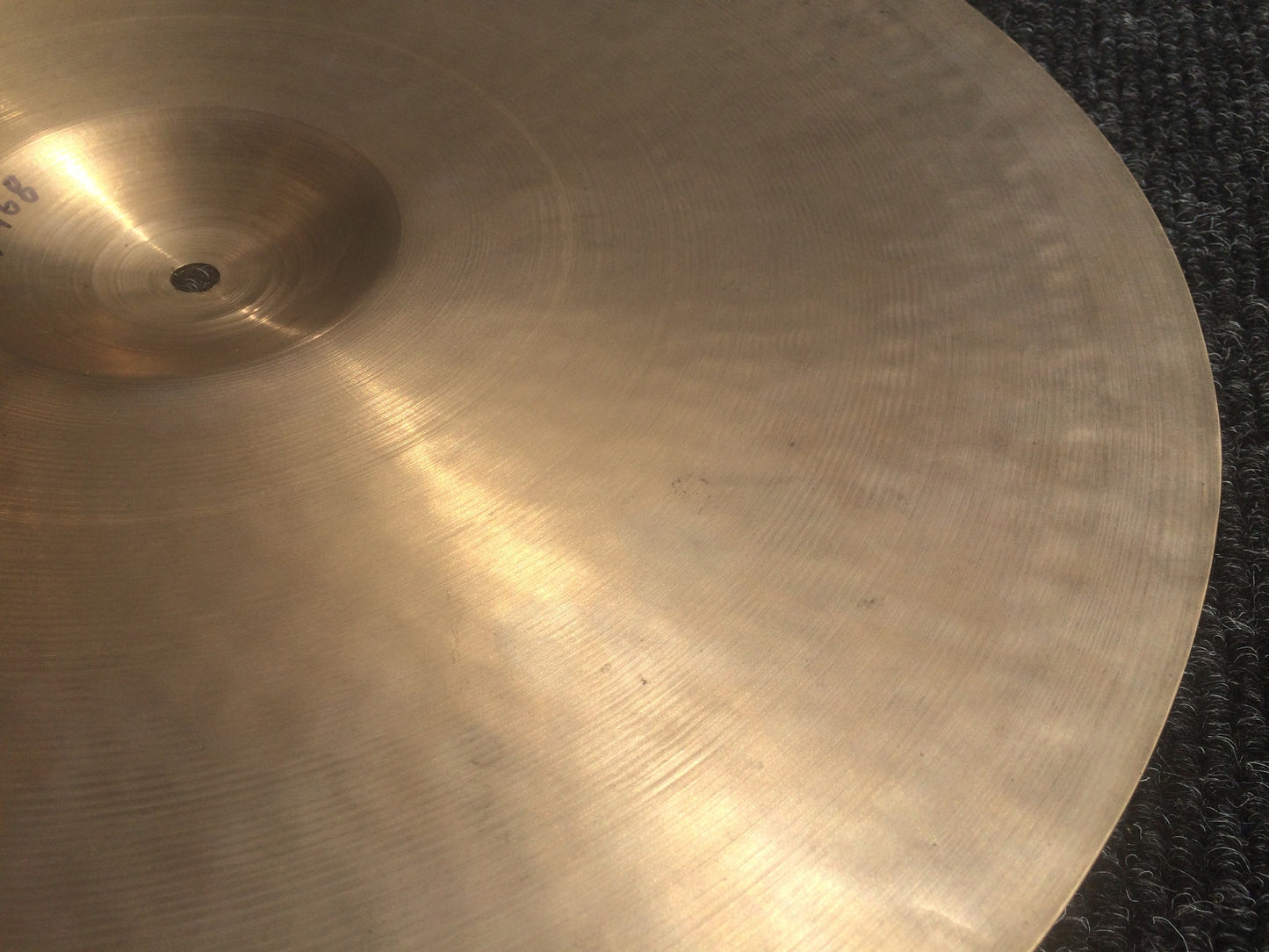 18" Vintage Early-Mid 1940's Zildjian A Crash-Ride Cymbal 1468g - Inventory # 161
