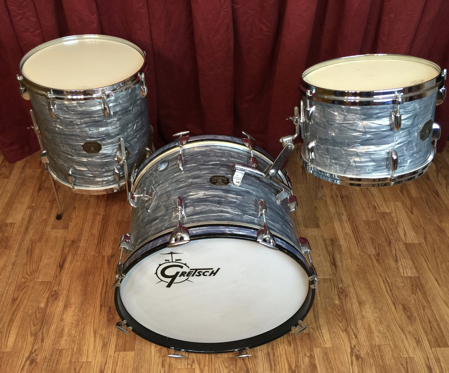 Gretsch 1971 Progressive Jazz 20"/12"/14" Midnight Blue Pearl Set