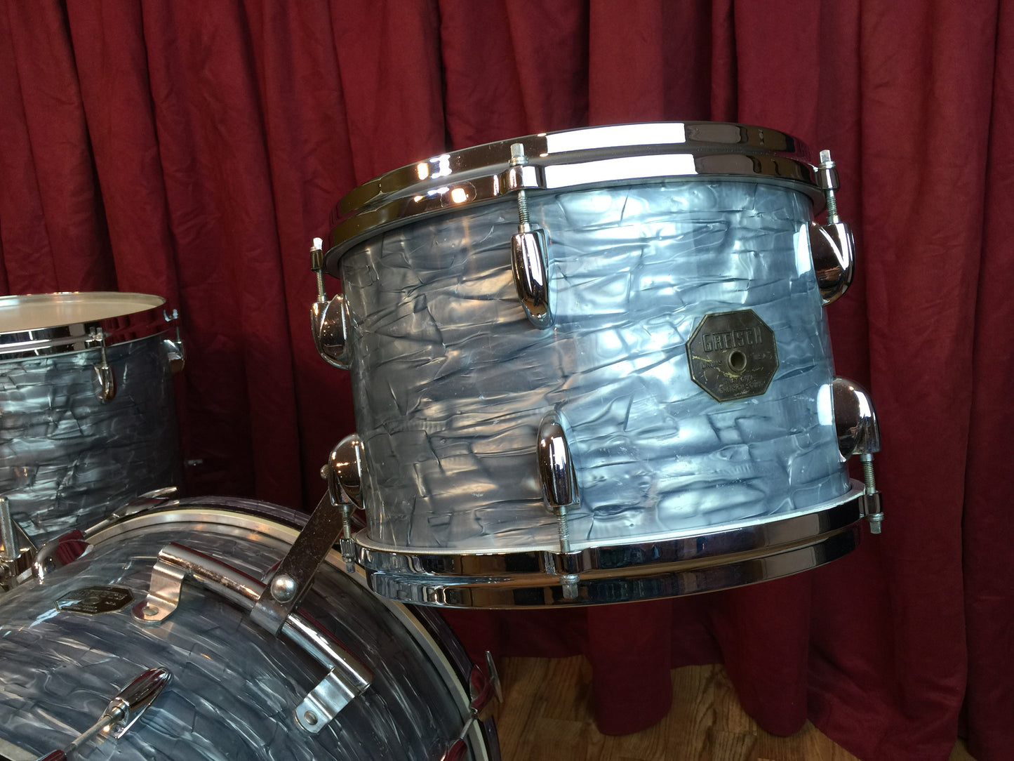 Gretsch 1971 Progressive Jazz 20"/12"/14" Midnight Blue Pearl Set