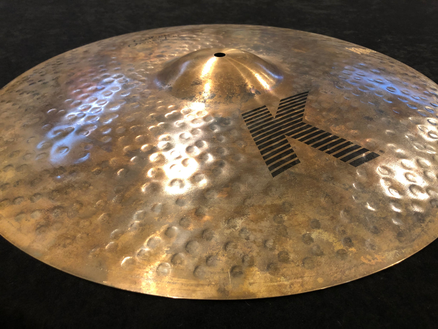 21" Zildjian K Custom Organic Ride Cymbal 2500g K0971