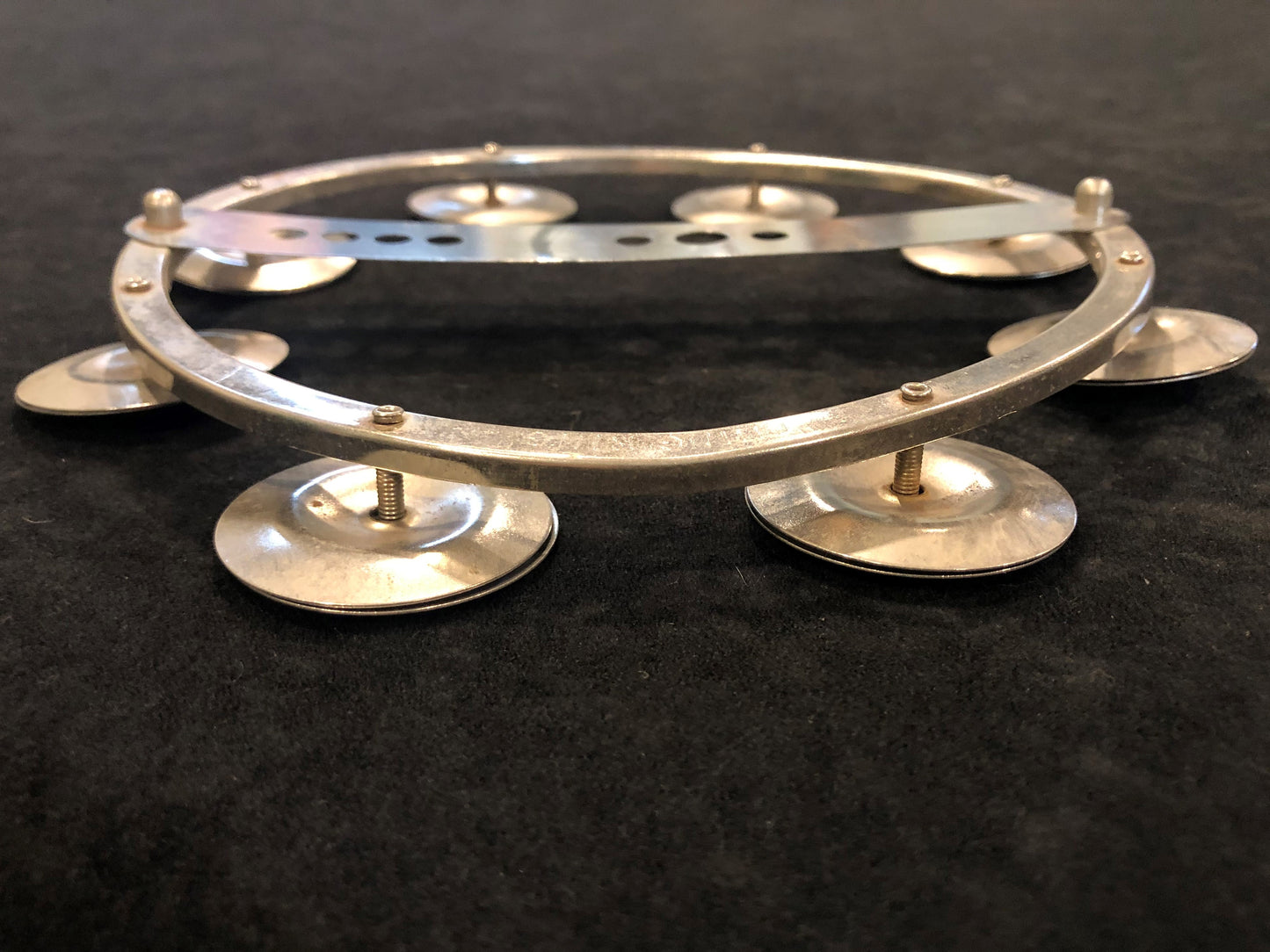 Vintage Original Ralph Kester Ching Ring Hi-Hat Tambourine John Bonham