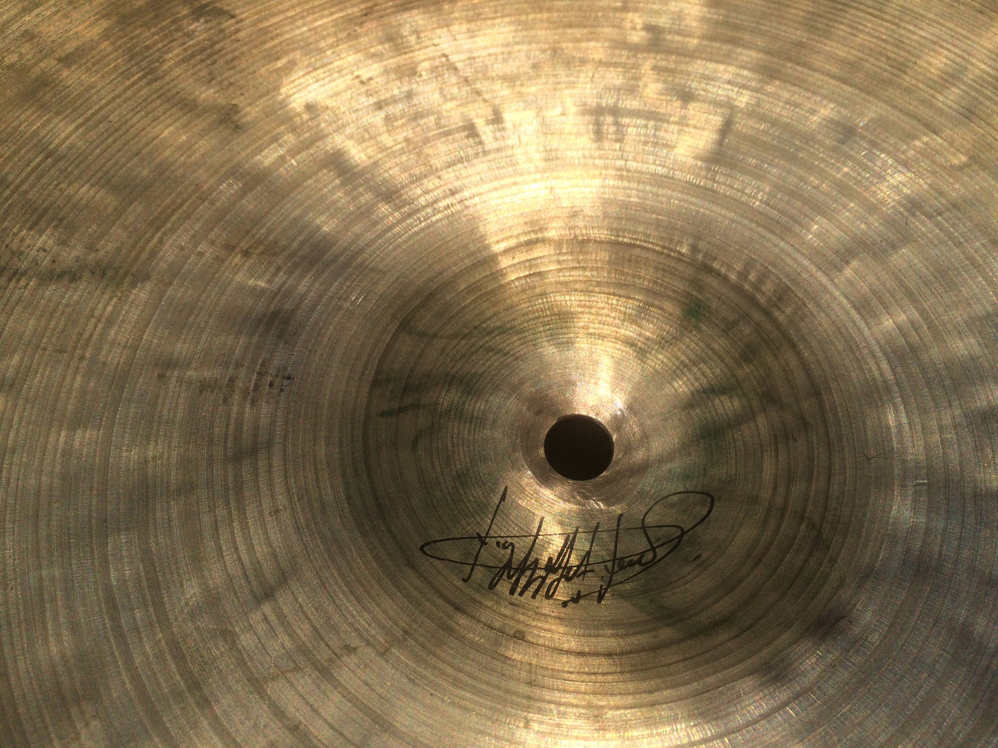 14″ Pair of 1960’s Zildjian K Hi-Hat Cymbals 822g/828g – Inventory # 170