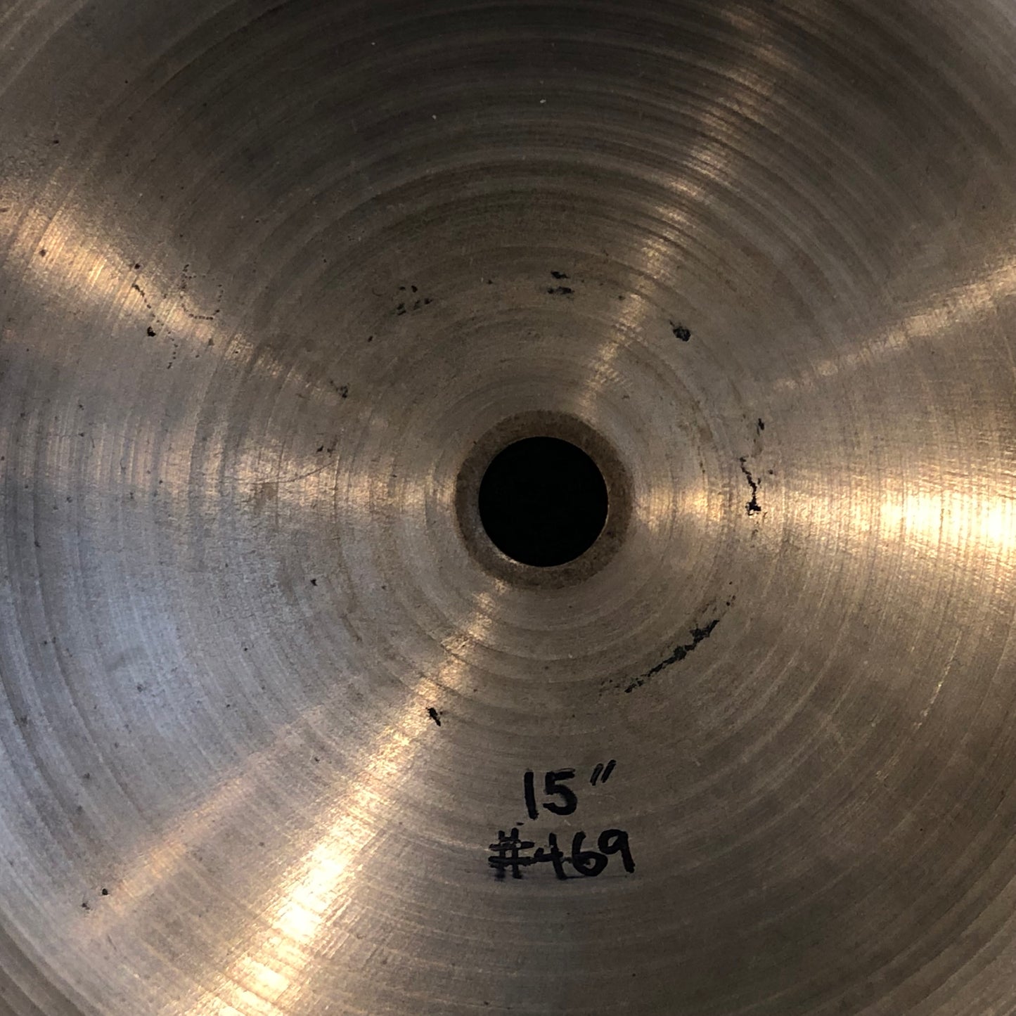 15" Paiste Pre-Serial Formula 602 Hi-Hat Cymbal Single 1168g #469