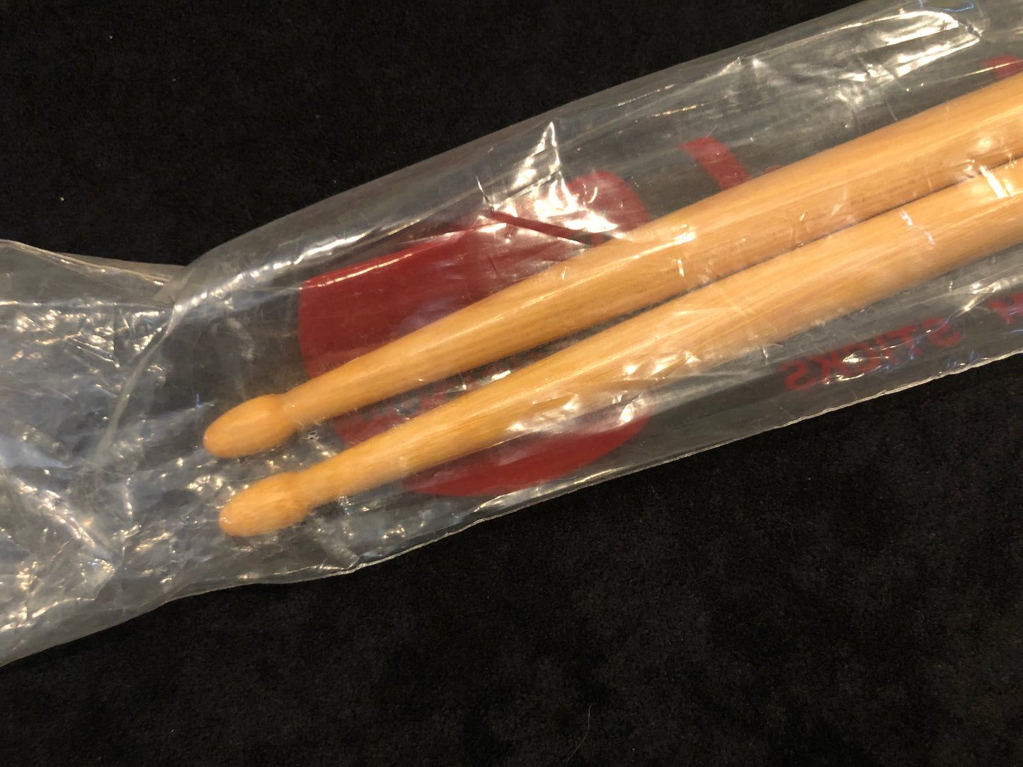 1960s N.O.S. Slingerland Bob Rosengarden 7A Wood Tip Drum Sticks w/ Original Bag
