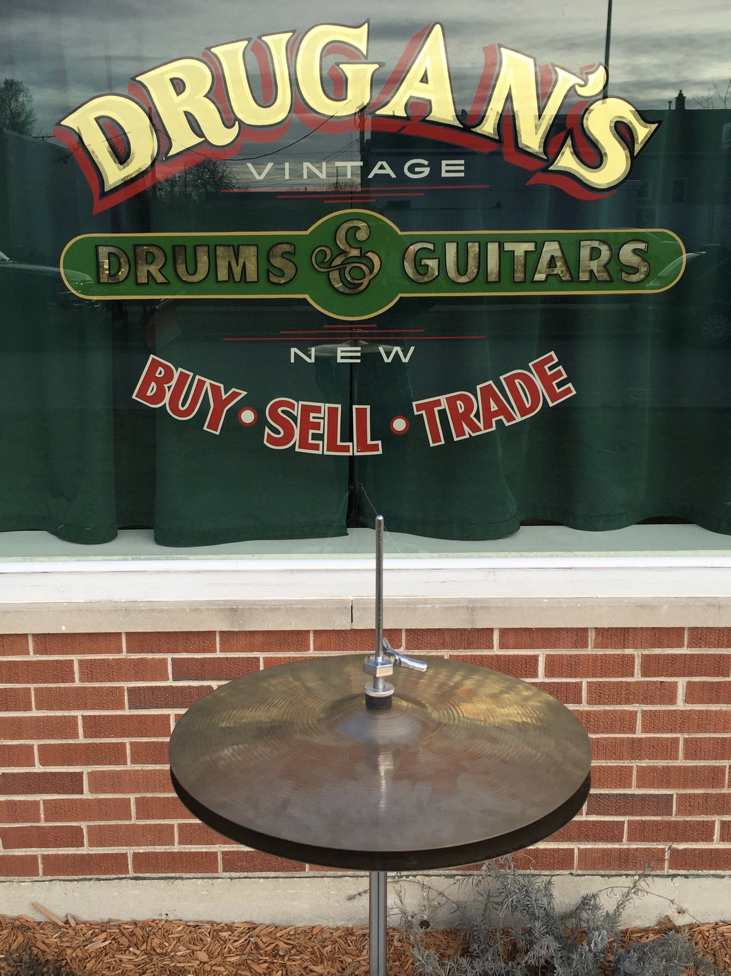 *No Longer Available* 14" 1960's Pre-Serial Paiste Hi-Hats 866g/904g # 289
