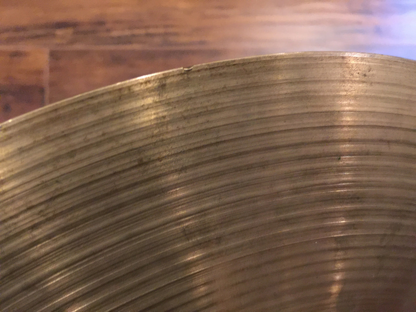 15" 1960's Zildjian A Hi Hat Cymbals 1310g / 1328g # 283