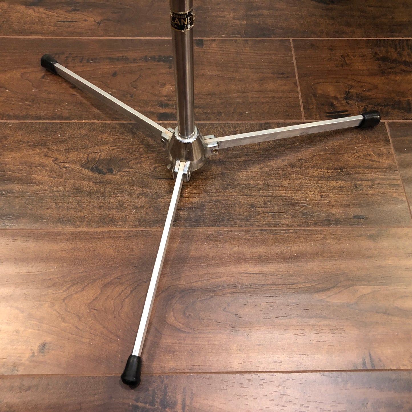 1960s Slingerland No. 33F Flush Base Straight Cymbal Stand Flat Base