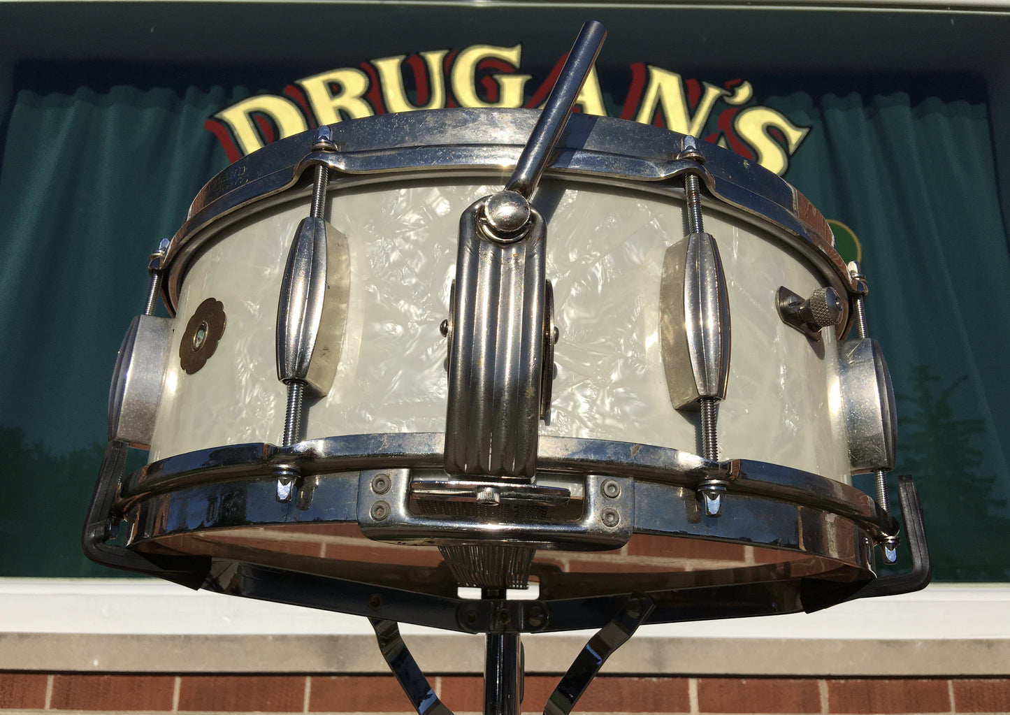 Slingerland 1940's 5.5"x14" Radio King WMP Cloud Badge