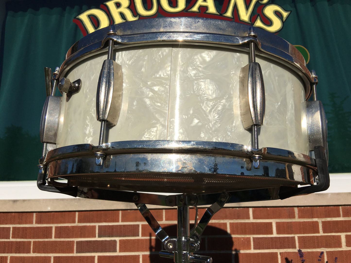 Slingerland 1940's 5.5"x14" Radio King WMP Cloud Badge