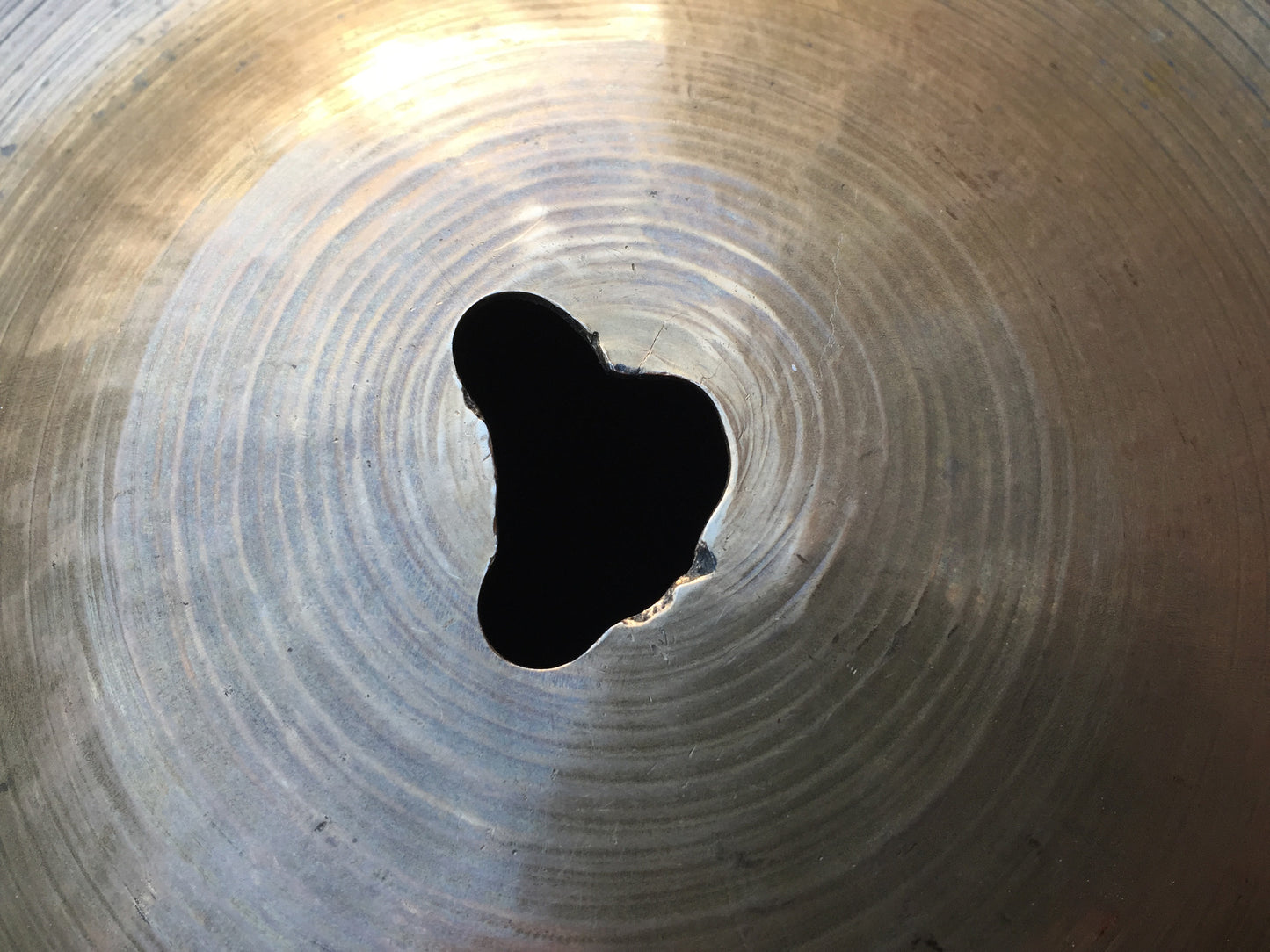 20" Early 1960's Zildjian K Istanbul Intermediate Stamp Ride Cymbal 2386g - Inventory # 306