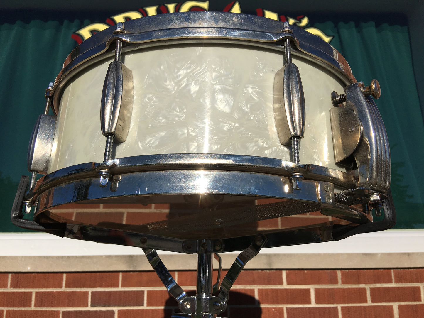 Slingerland 1940's 5.5"x14" Radio King WMP Cloud Badge