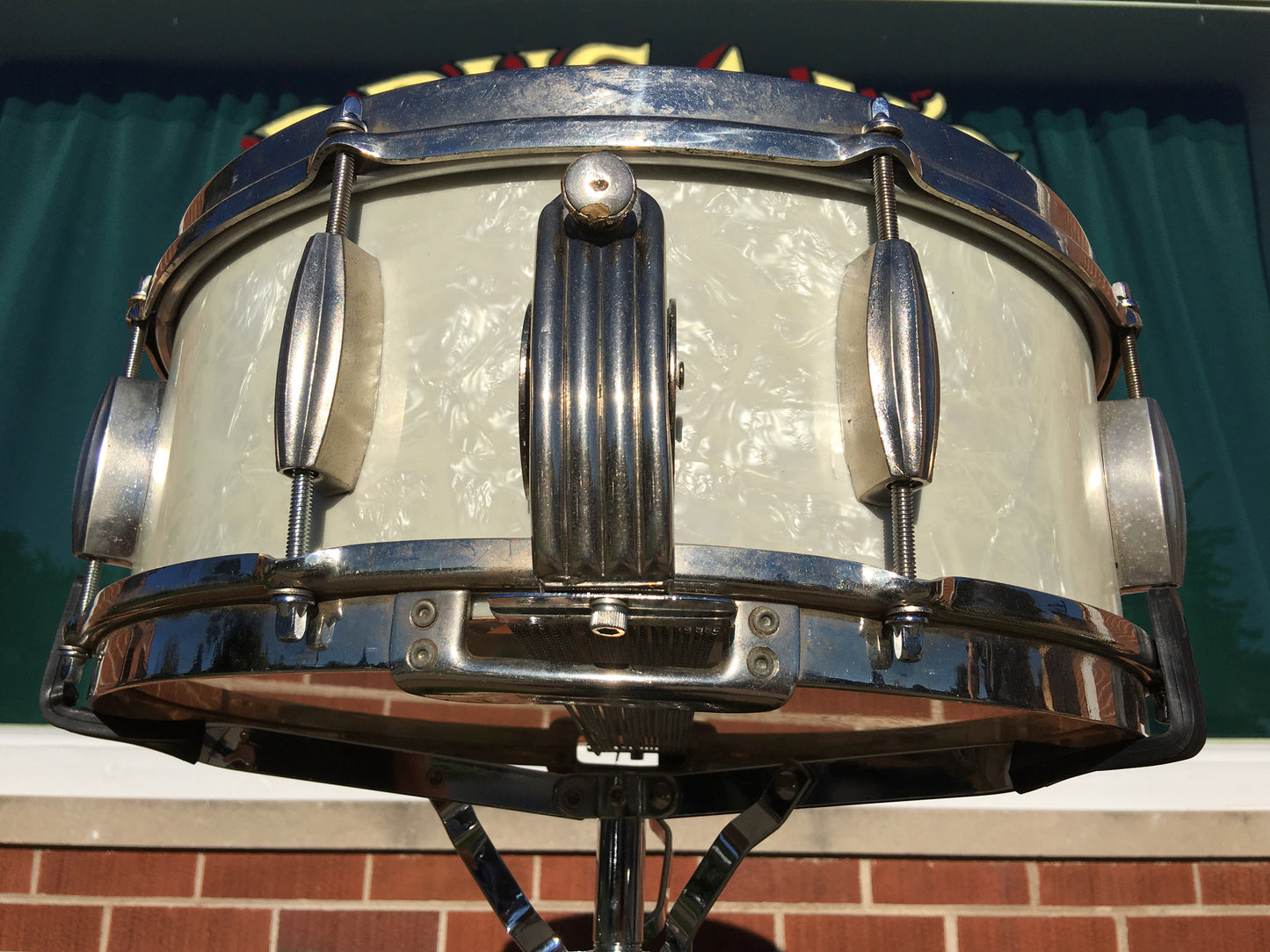 Slingerland 1940's 5.5"x14" Radio King WMP Cloud Badge