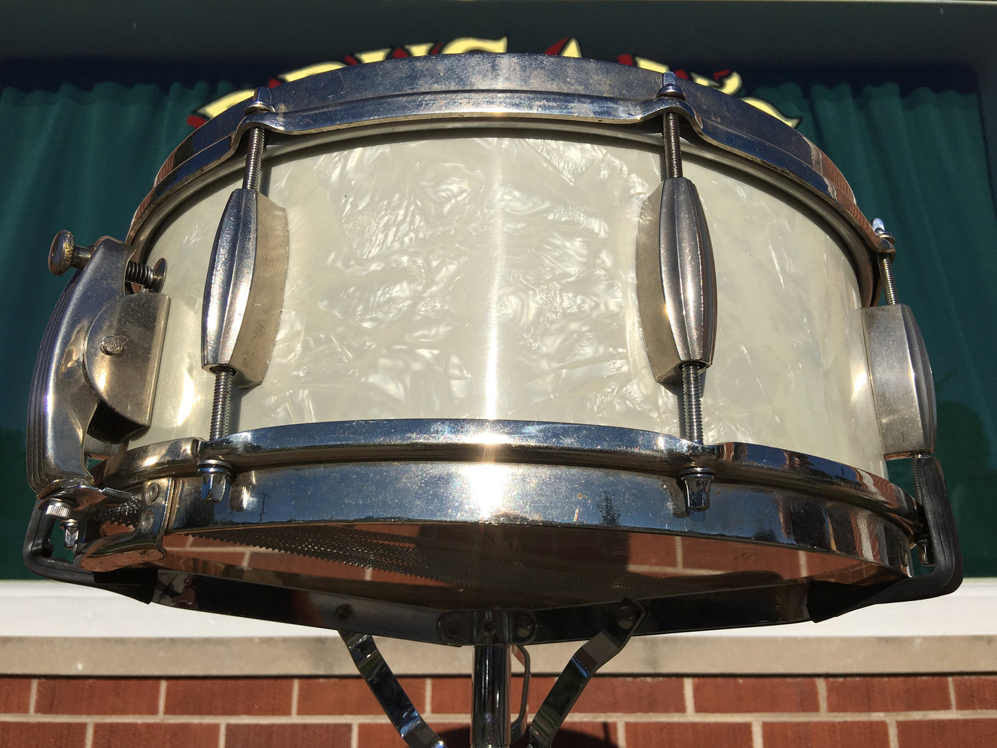 Slingerland 1940's 5.5"x14" Radio King WMP Cloud Badge