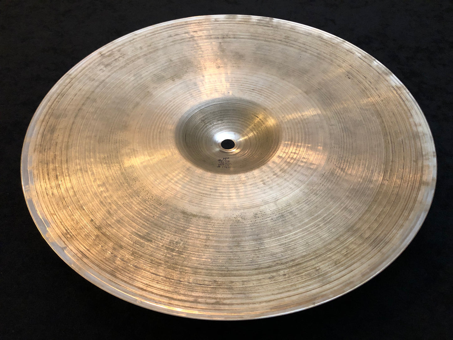 14" Zilco by Zildjian 1930s-50s Hi-Hat Cymbal Pair 760g/812g #675