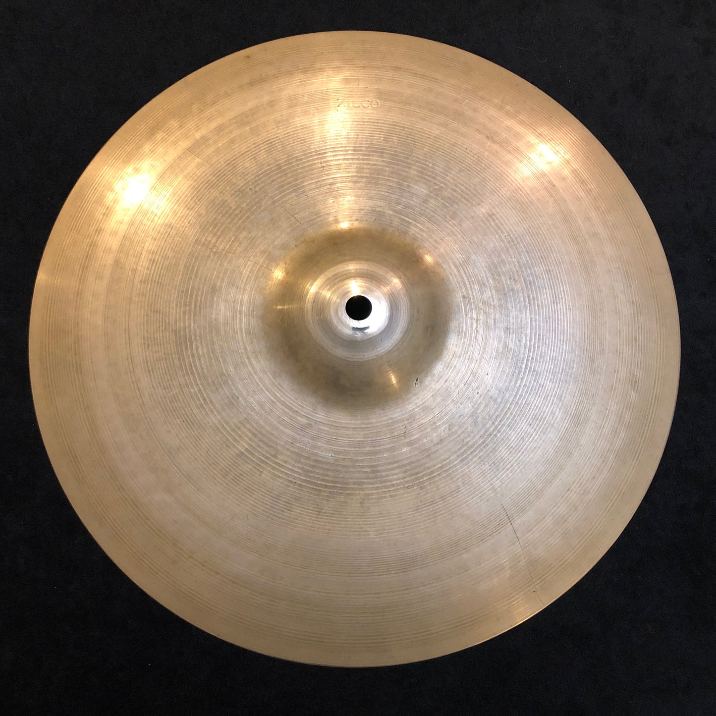 14" Zilco by Zildjian 1930s-50s Hi-Hat Cymbal Pair 760g/812g #675
