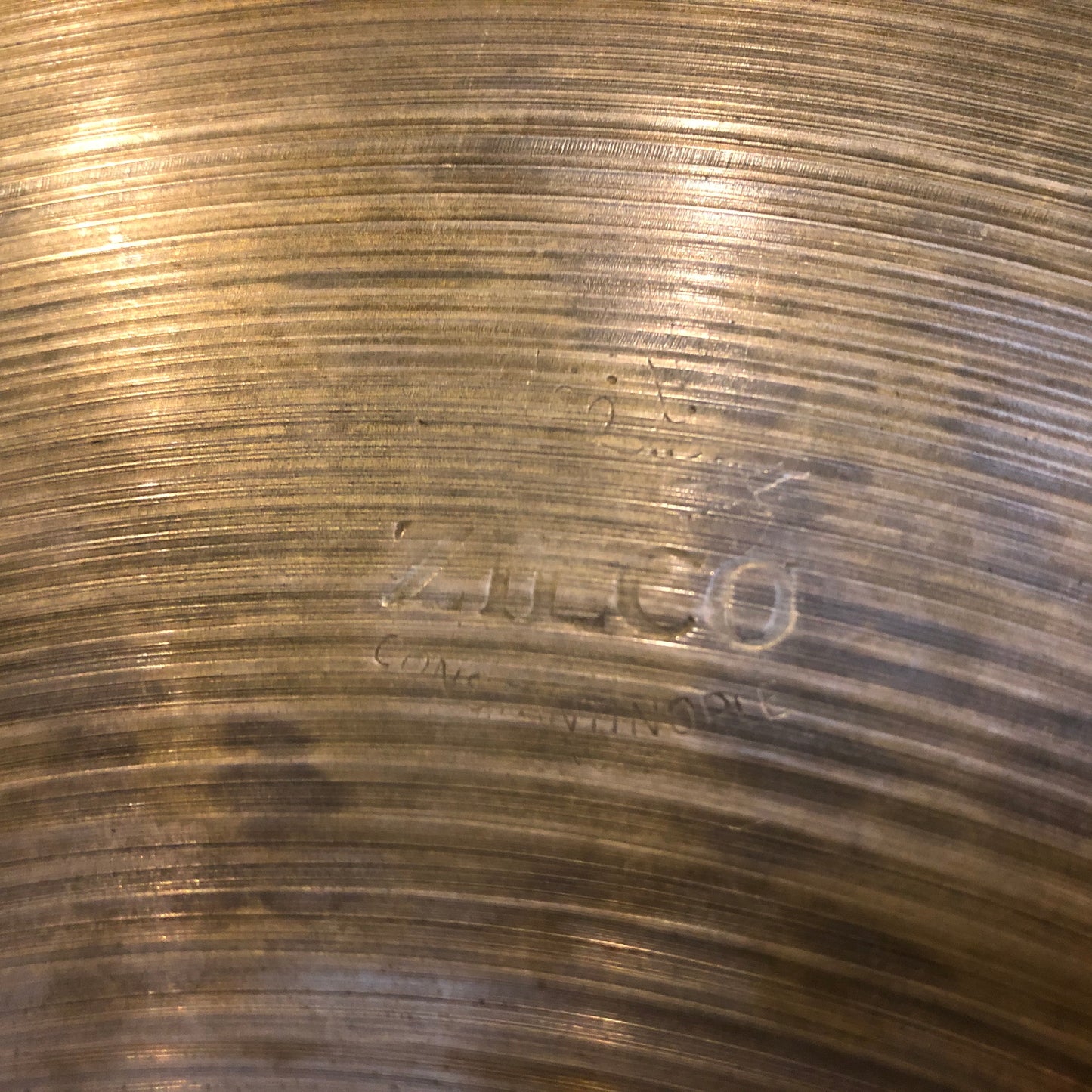 14" Zilco by Zildjian 1930s-50s Hi-Hat Cymbal Pair 760g/812g #675