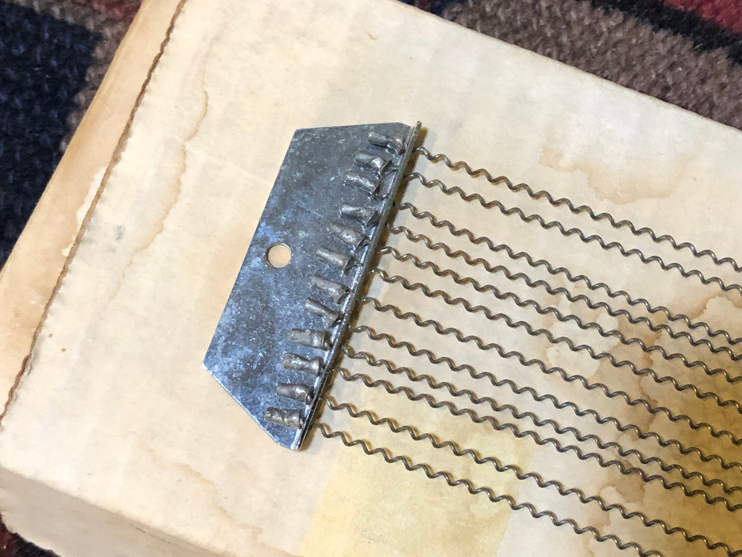 N.O.S. 1960s 14" Ludwig No. L1110 Marching Snare Drum Adjustable Wires 12-Strand