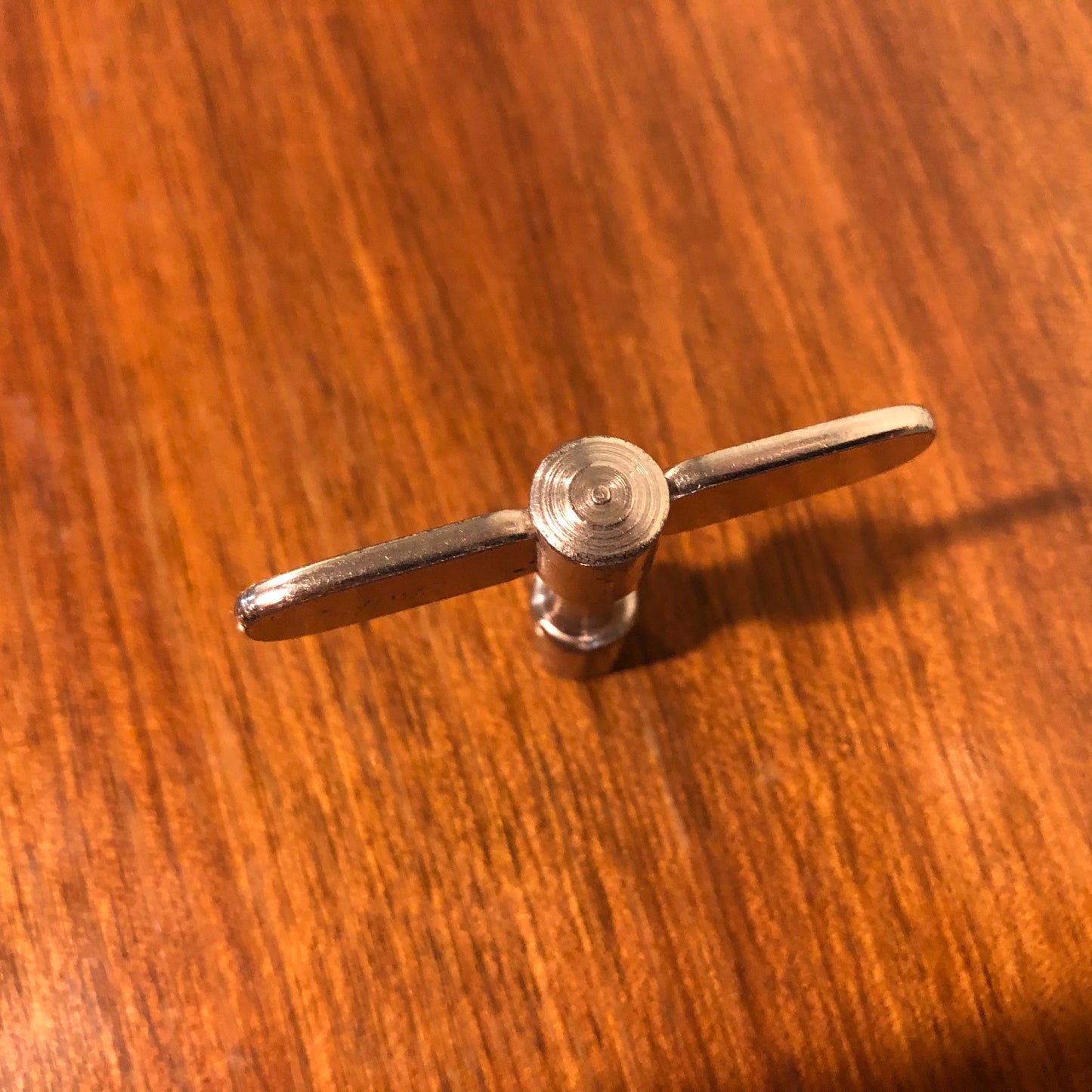 1950s/1960s Transition Ludwig Nickel Plated Script Logo Drum Key