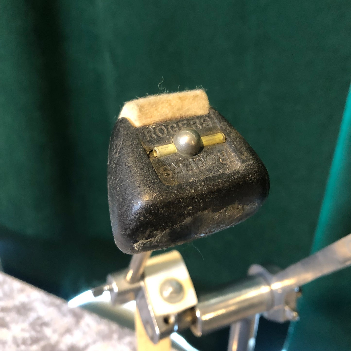 1970s Rogers Big R Supreme Foot Pedal Bass Drum Pedal Part No. 54-7000