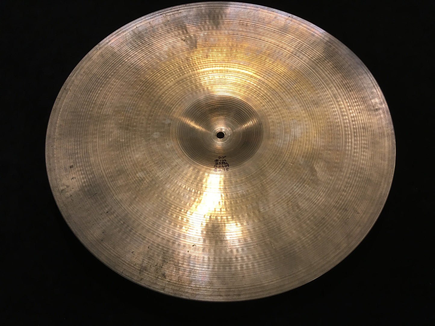 20" Zildjian A 1960's Ride Cymbal 2374g #139 *Sound File*