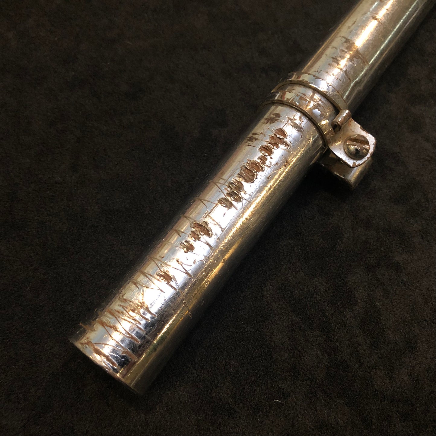 1970s Ludwig Short Double Tom Post L-Arm Holder