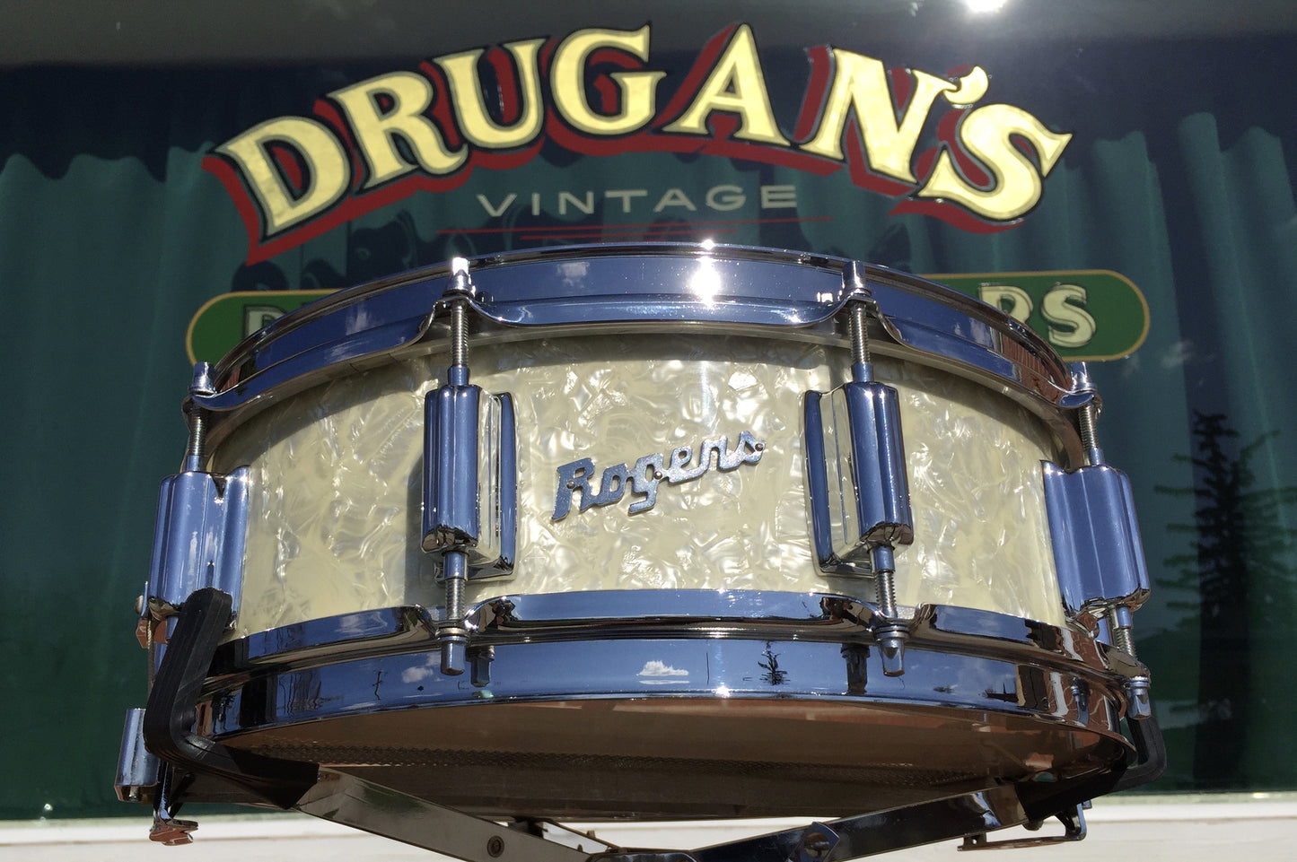 Rogers Buddy Rich Wood Dynasonic Snare Drum 5"x14" Time Capsule WMP