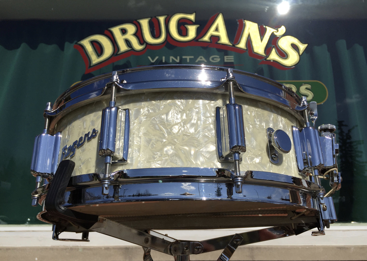 Rogers Buddy Rich Wood Dynasonic Snare Drum 5"x14" Time Capsule WMP