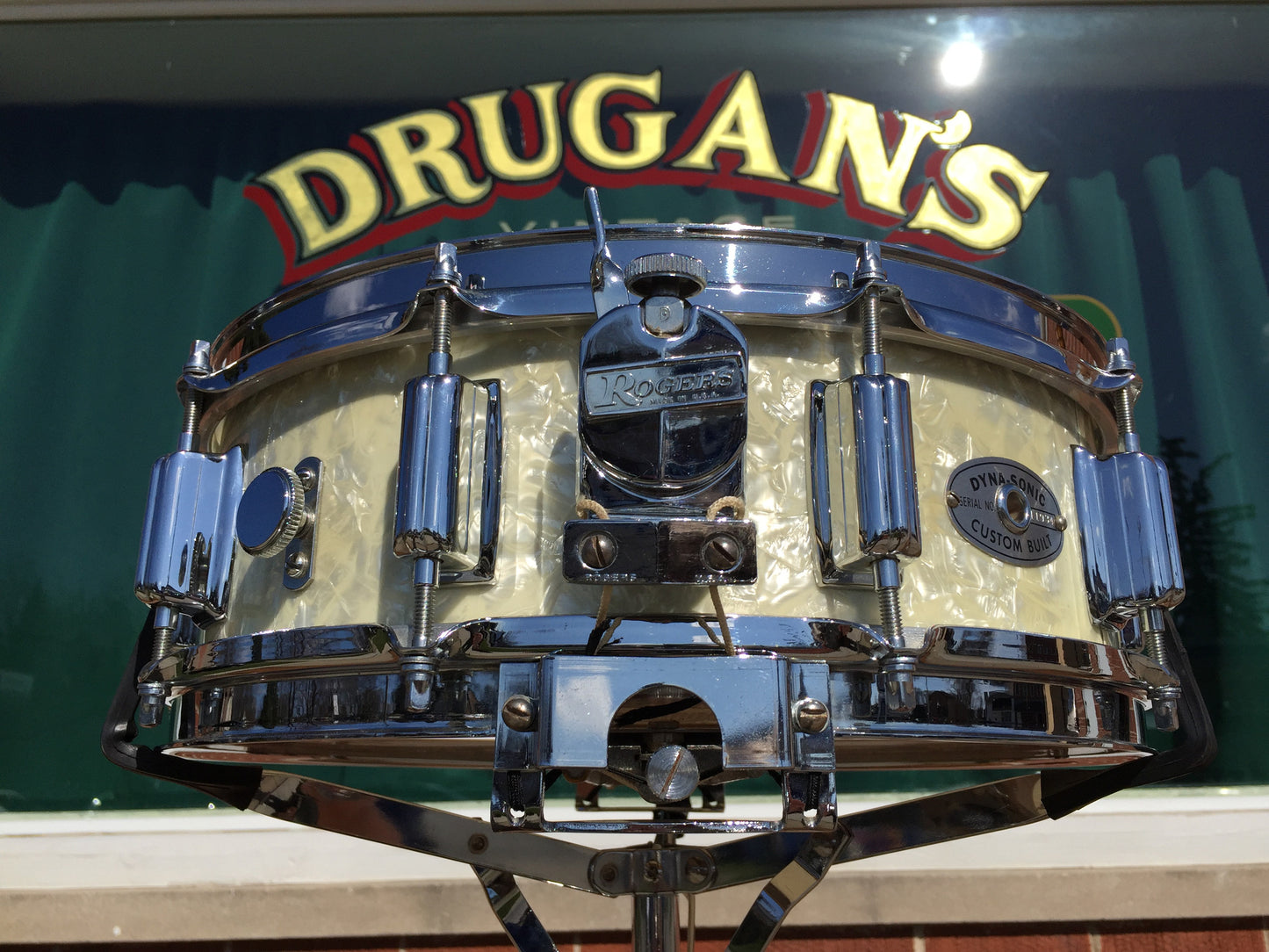 Rogers Buddy Rich Wood Dynasonic Snare Drum 5"x14" Time Capsule WMP