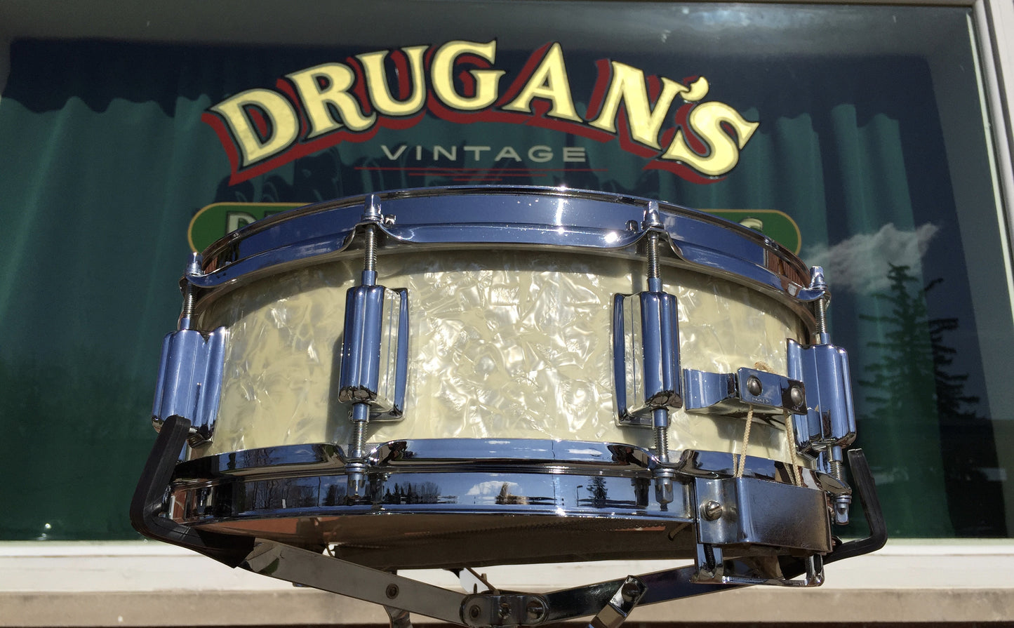 Rogers Buddy Rich Wood Dynasonic Snare Drum 5"x14" Time Capsule WMP
