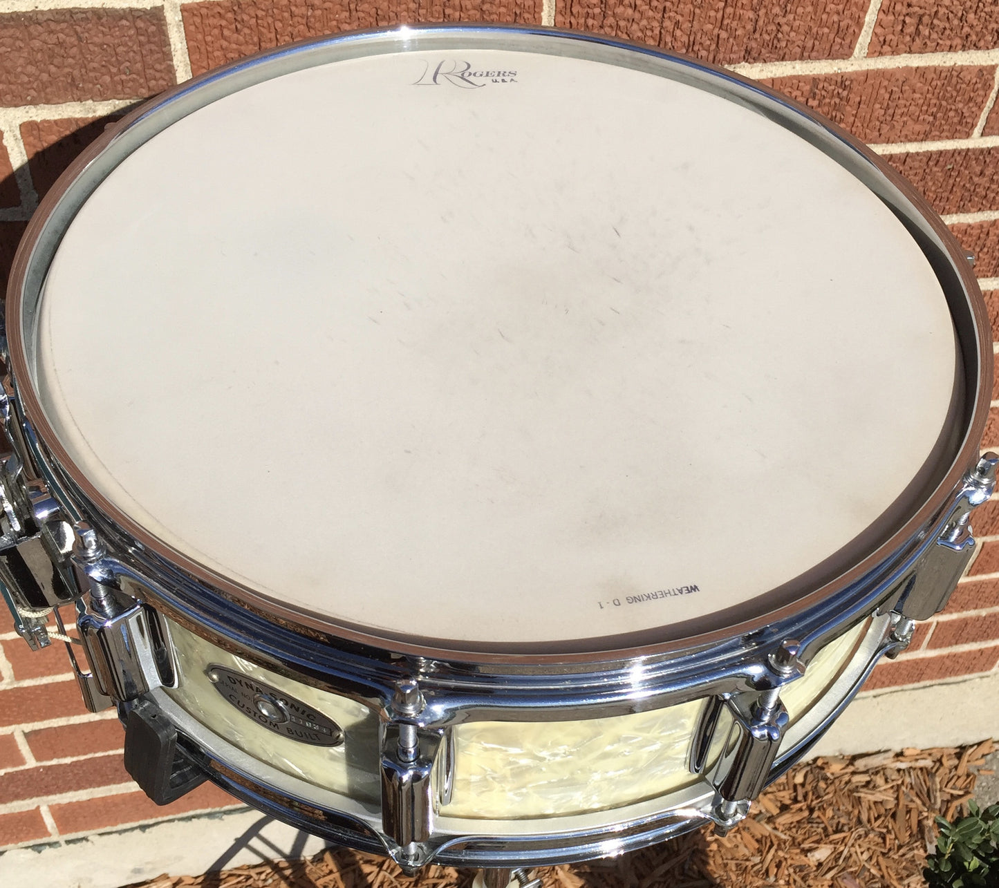 Rogers Buddy Rich Wood Dynasonic Snare Drum 5"x14" Time Capsule WMP