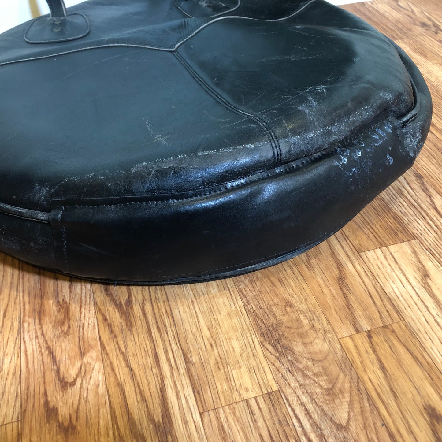 Vintage 1970s Reunion Blues 22" Leather Cymbal Bag Zildjian