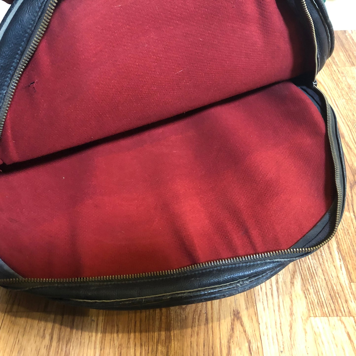 Vintage 1970s Reunion Blues 22" Leather Cymbal Bag Zildjian