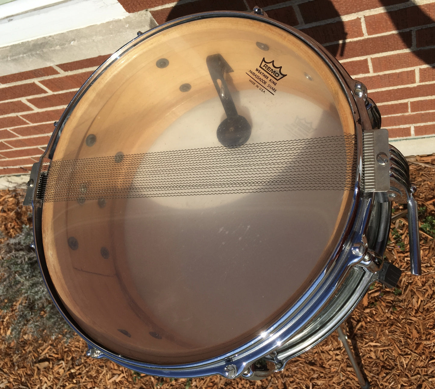 Slingerland 1961 Light Blue Pearl Radio King Super Gene Krupa 5.5″x14″ Snare Drum