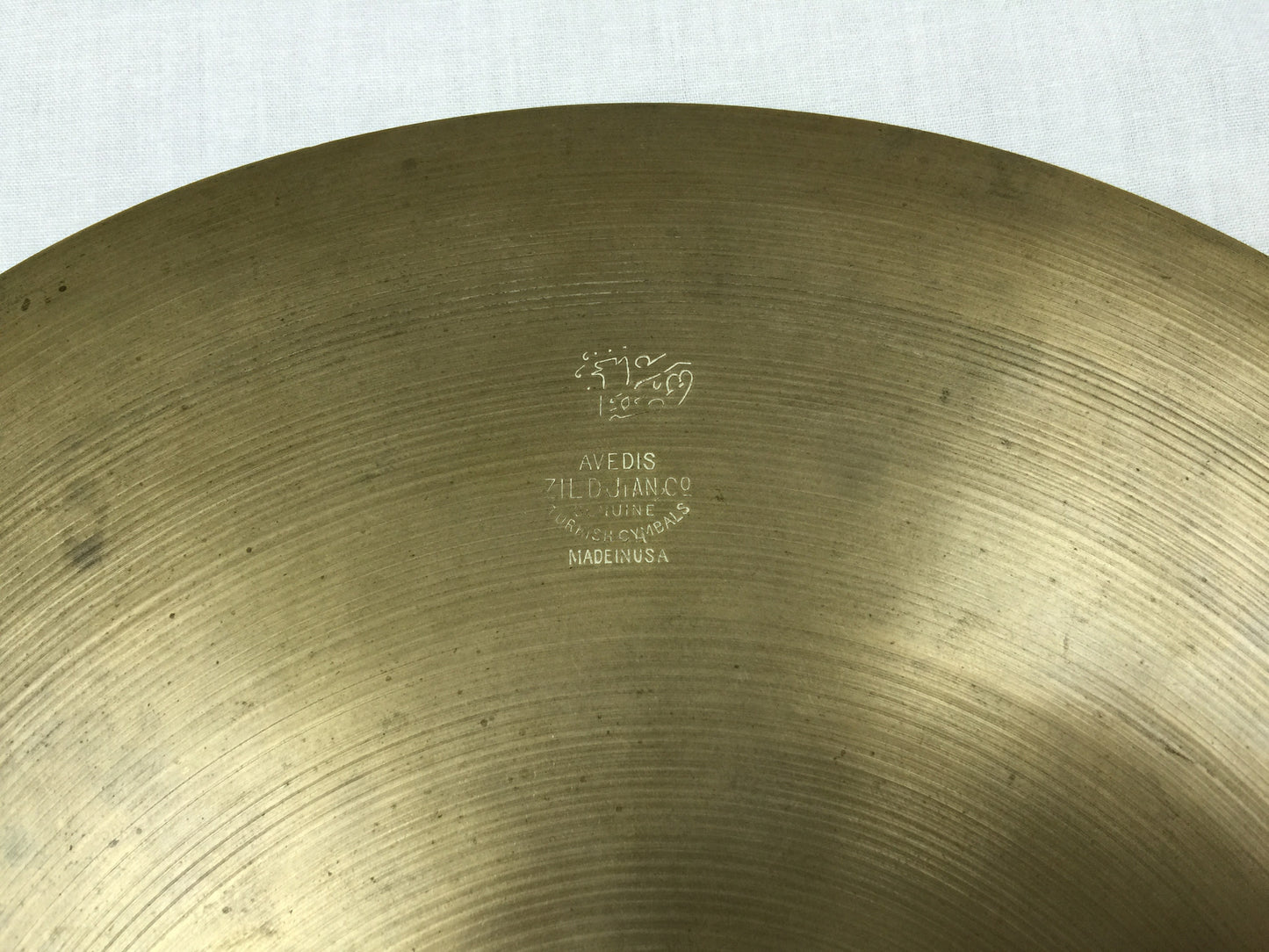 13" Zildjian A 1940's Pre-Trans Stamp Hi-Hat Pair - Thin! 540g & 546g- Inventory # 156