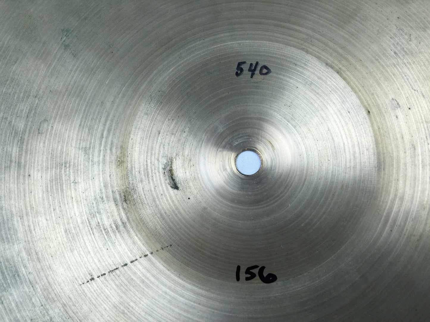 13" Zildjian A 1940's Pre-Trans Stamp Hi-Hat Pair - Thin! 540g & 546g- Inventory # 156