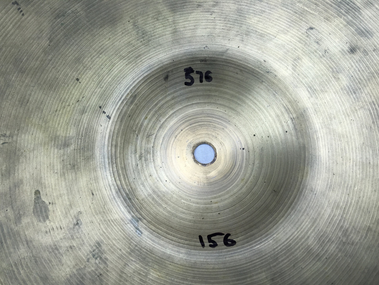 13" Zildjian A 1940's Pre-Trans Stamp Hi-Hat Pair - Thin! 540g & 546g- Inventory # 156