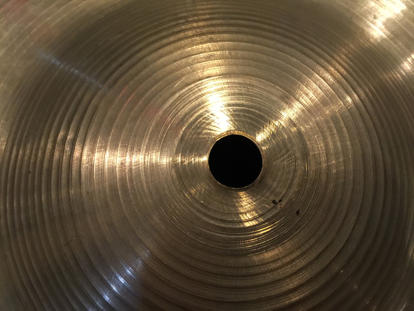 22" 1960's Zildjian A Ride Cymbal 2718g #344