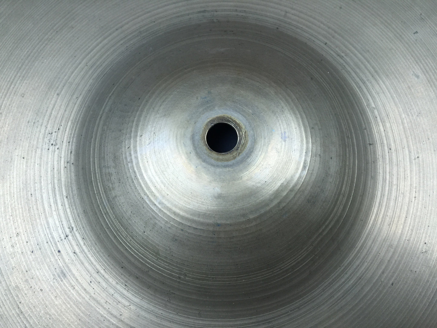 18" 1950's Zildjian A Large Stamp Sizzle Crash Ride w/ Rivets 1630g # 110