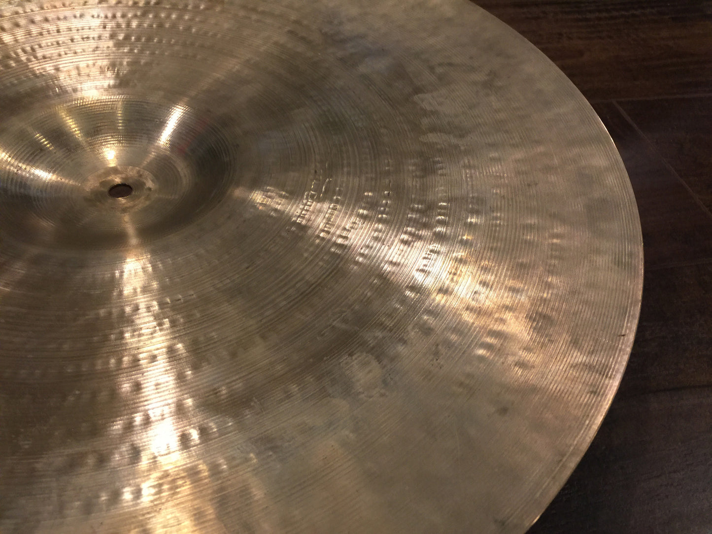 22" 1960's Zildjian A Ride Cymbal 2718g #344