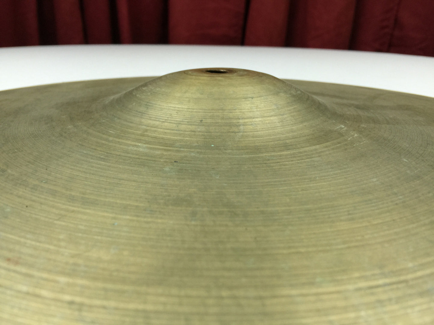 19" 1950's Zildjian A Block Large Stamp Ride Cymbal 1728g # 12