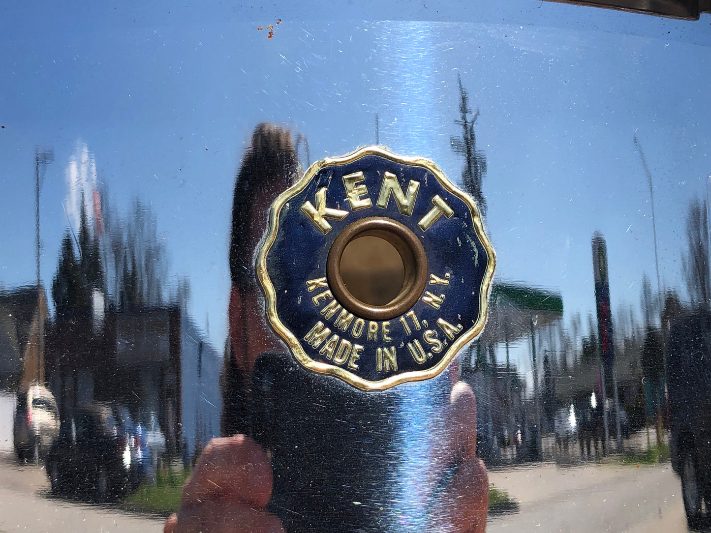 1960s Kent 5.5x14 Snare Drum Chrome Over Steel
