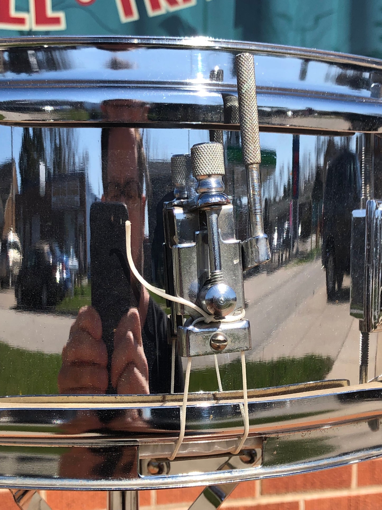 1960s Kent 5.5x14 Snare Drum Chrome Over Steel