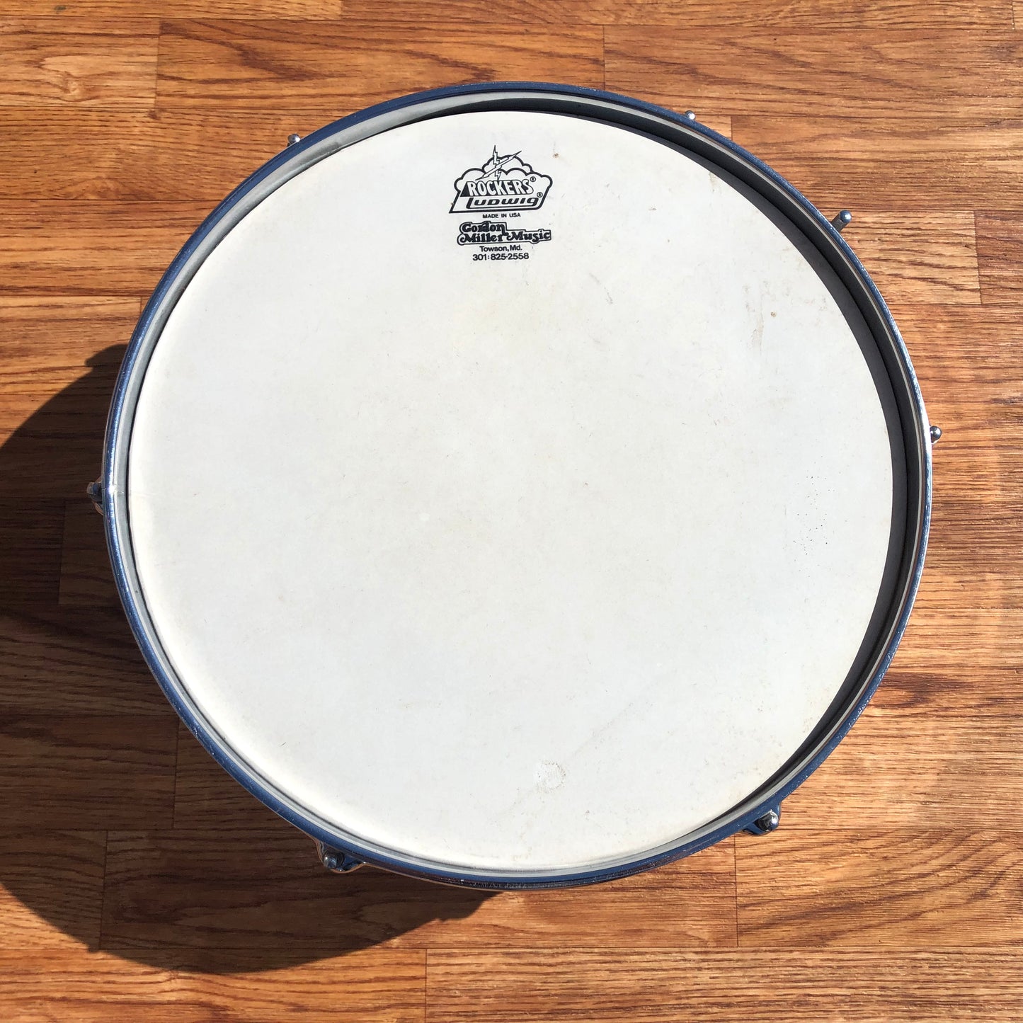 1960s Kent 5.5x14 Snare Drum Chrome Over Steel