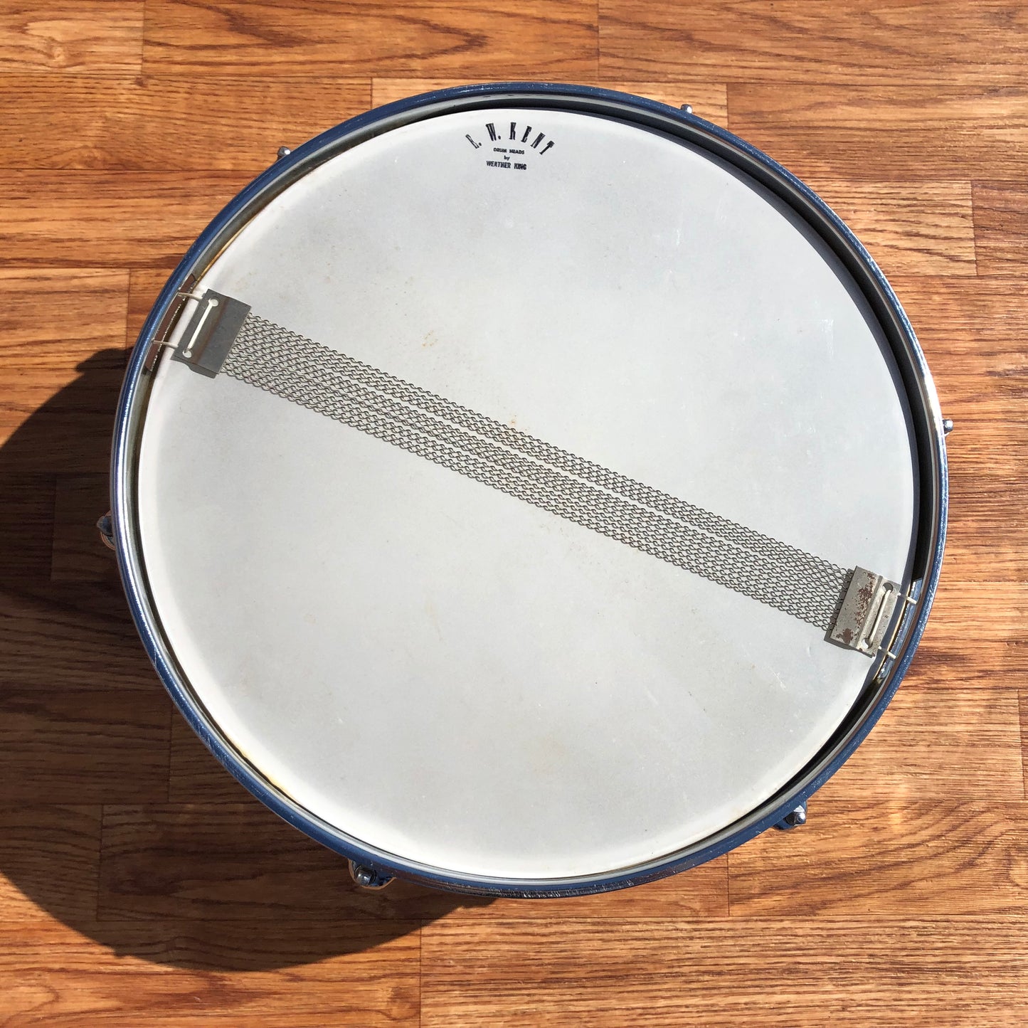 1960s Kent 5.5x14 Snare Drum Chrome Over Steel