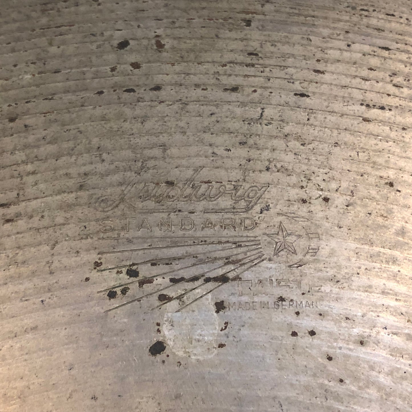 14" Paiste 1960s Ludwig Standard Hi-Hat Cymbal Pair