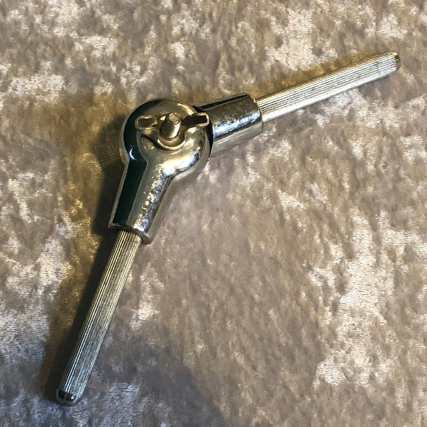 Vintage 1950s-60s Kent Tom Drum Arm Chrome