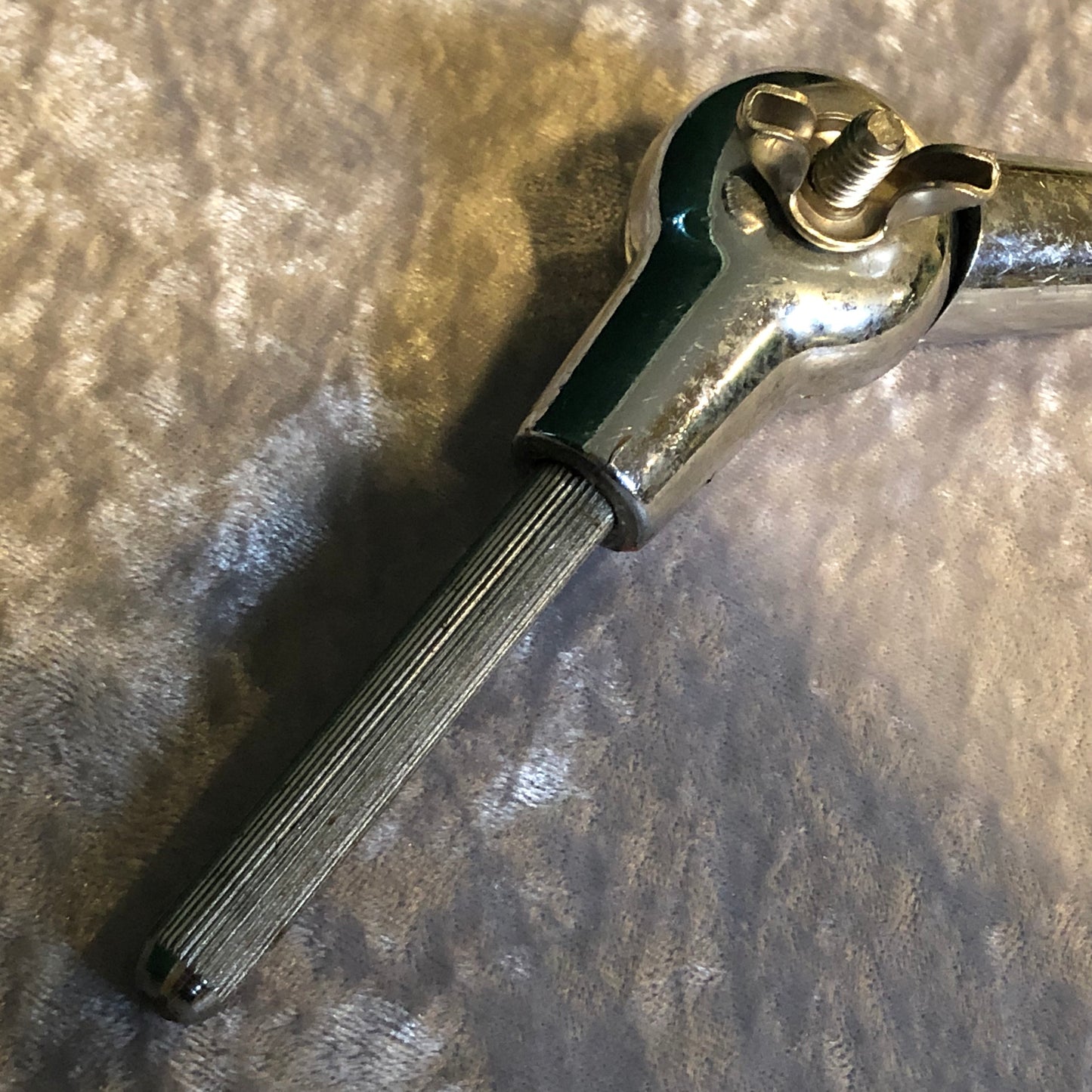 Vintage 1950s-60s Kent Tom Drum Arm Chrome